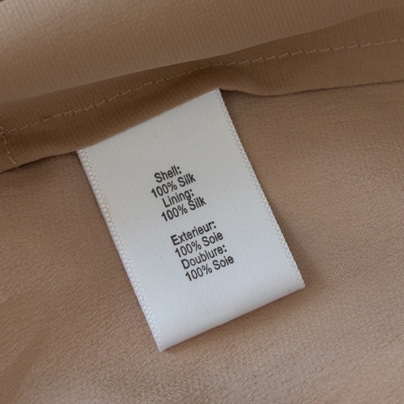 Adam Lippes 100%silk draped mini Size 6 - Picture 3 of 4
